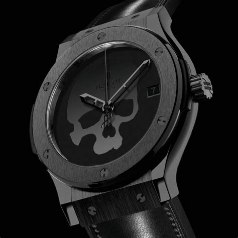 hublot all black skull bang|Hublot big bang.